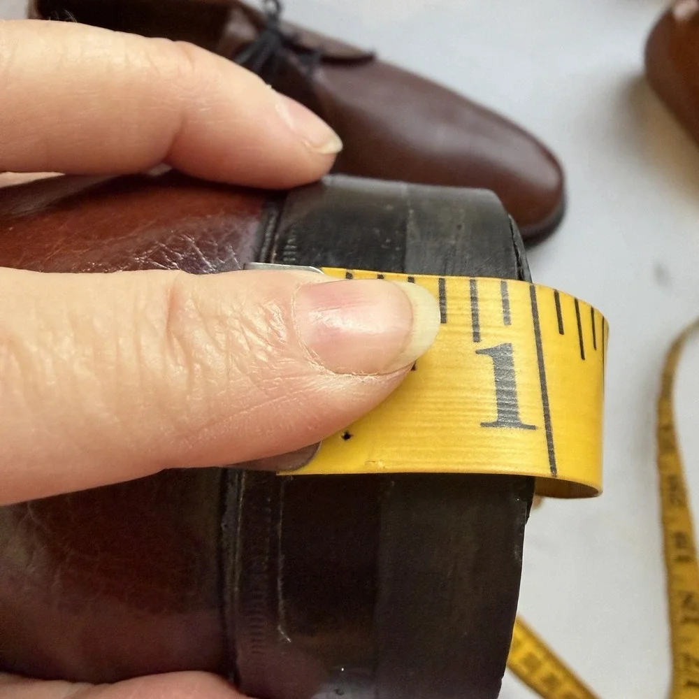 Weyenberg Massagic Mens Dress Shoes 8 Brown‎ Pebble Grain Leather Oxford USA
